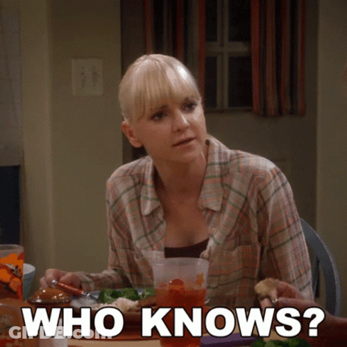 Anna Faris Shoulder Shrug Who Knows GIF