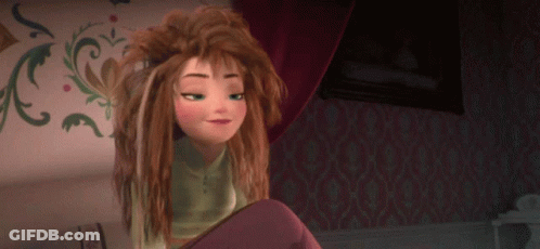 Anna From Frozen By Lighthouse And Water GIF