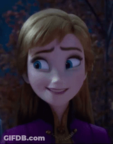 Anna From Frozen Close Up GIF
