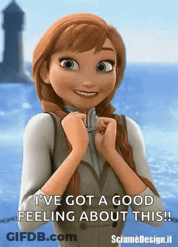 Anna From Frozen Saying Good Feeling GIF