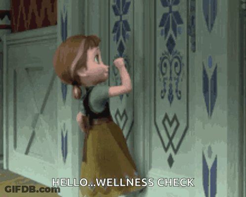 Anna From Frozen Saying Hello GIF