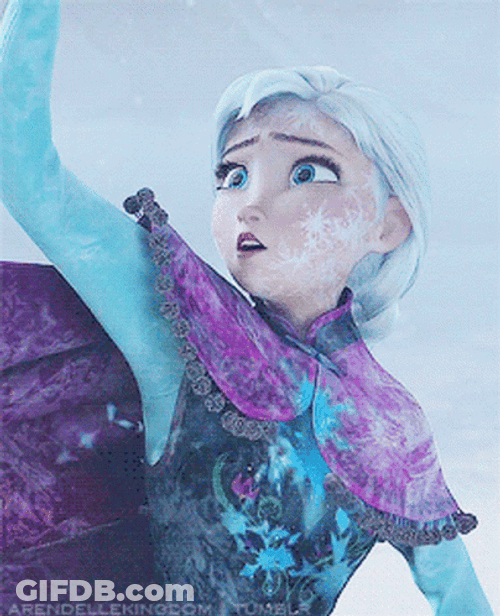 Anna Frozen Into Ice GIF