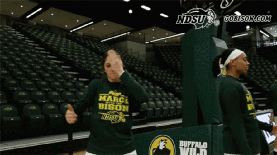 Anna Goodhope Milly Rock Dancing In The Stadium GIF