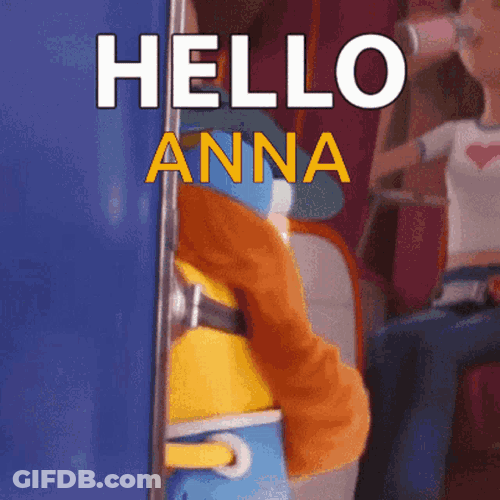 Anna Hi Anna GIF