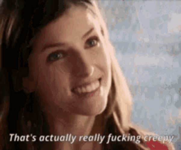 Anna Kendrick Creepy GIF