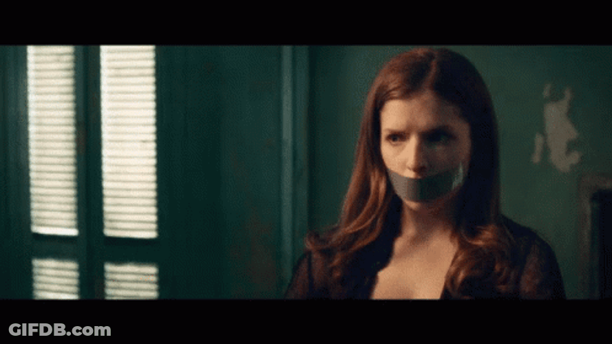 Anna Kendrick Gagged GIF