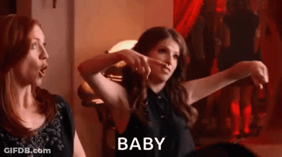 Anna Kendrick Mic Drop Meme Boom Baby GIF
