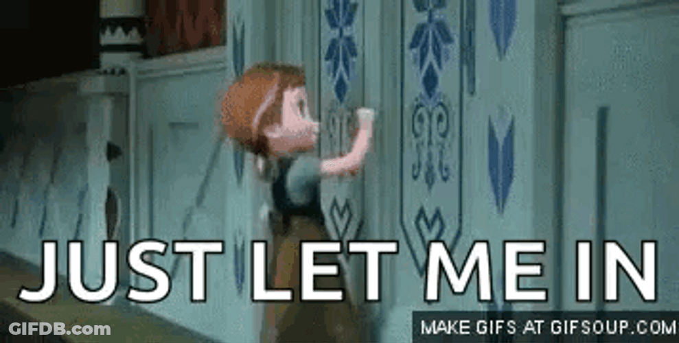 Anna Locked Out Of Room GIF