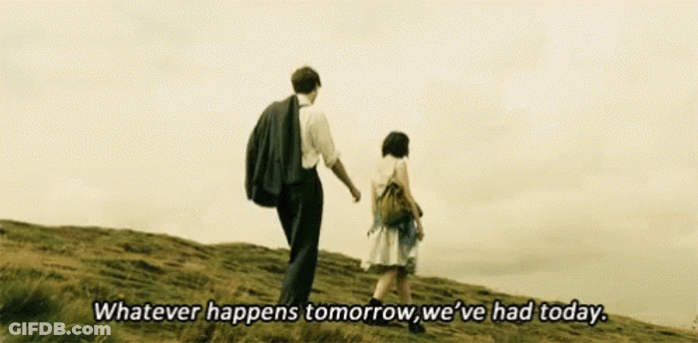 Anne Hathaway And Jim Sturgees One Day Movie GIF