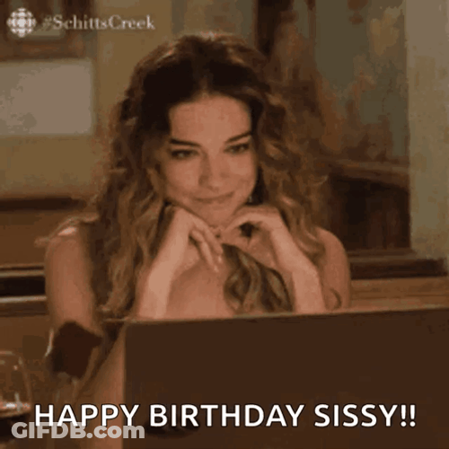 Annie Murphy Boop Happy Birthday Sissy GIF