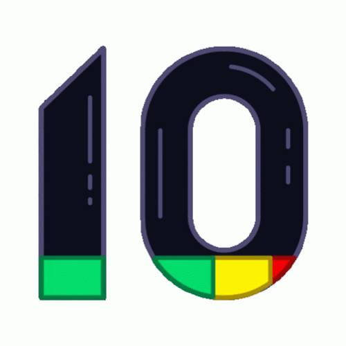 Anniversary 10 Sticker GIF
