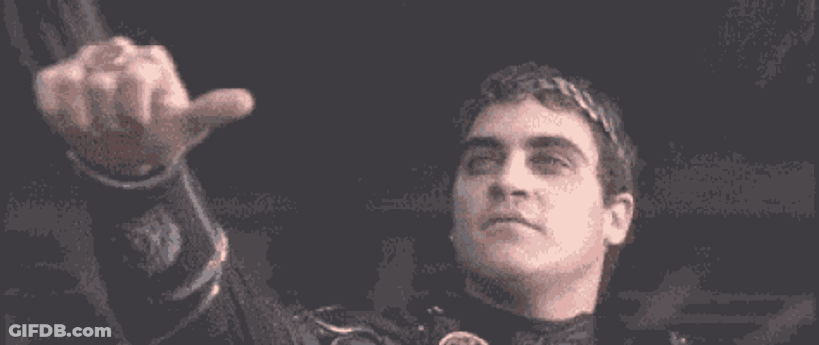 Annnnd No - Gladiator GIF