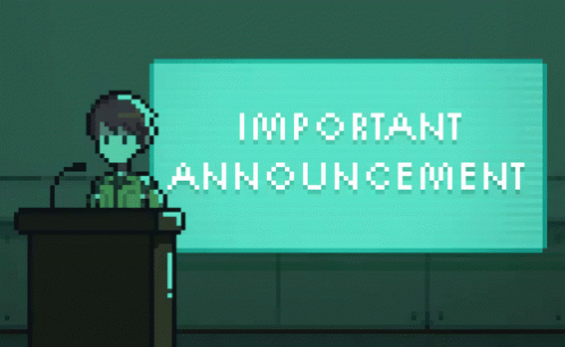 Announcement Long Gone Days GIF