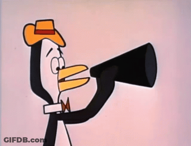Announcement Tennessee Tuxedo And His Tales GIF