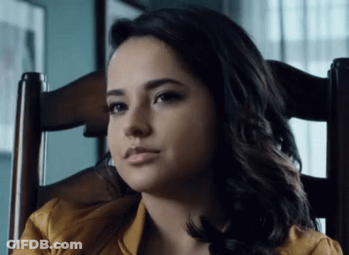 Annoyed Becky G Rolling Eyes GIF