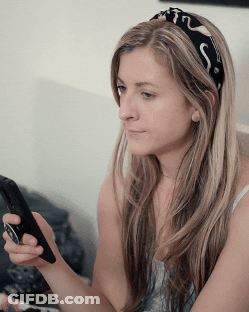 Annoyed Cranky Girl GIF