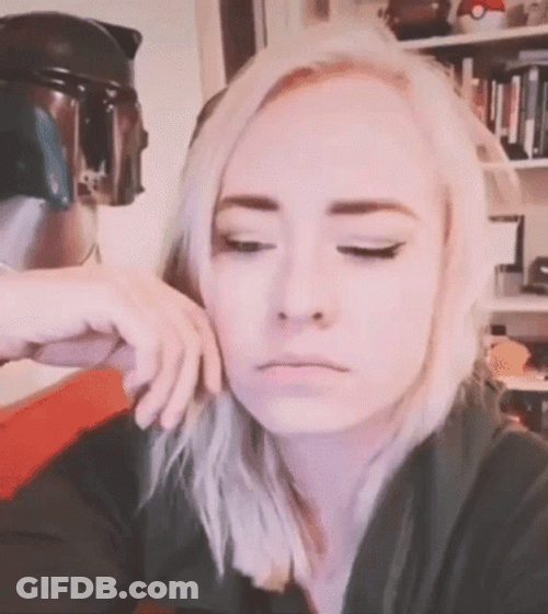 Annoyed Face Nope Dont Like That GIF