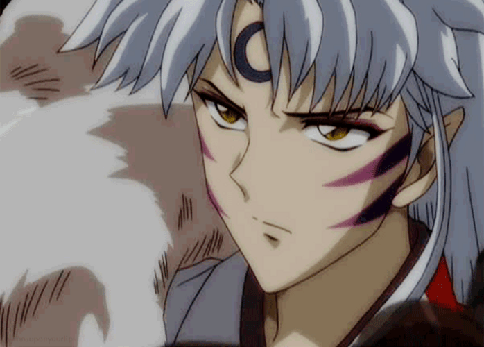 Annoyed Face Sesshomaru GIF
