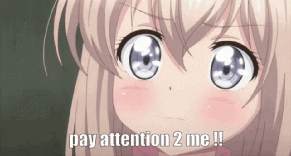 Annoyed Fluffy Anime Girl GIF