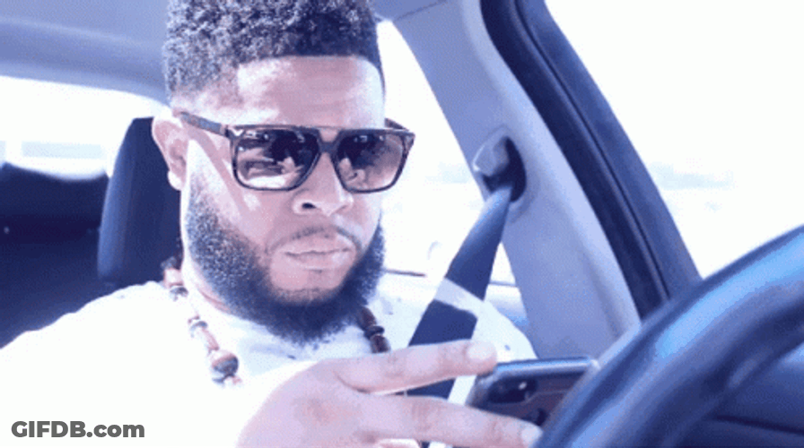 Annoyed Guy Throwing Phone GIF
