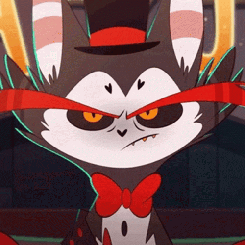 Annoyed Husk Hazbin Hotel GIF
