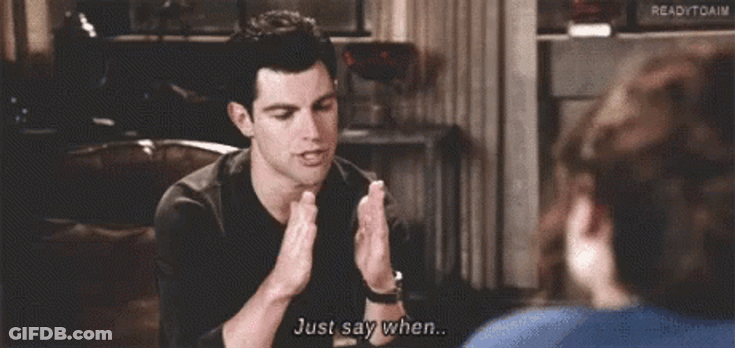 Annoyed Man Just Say When GIF
