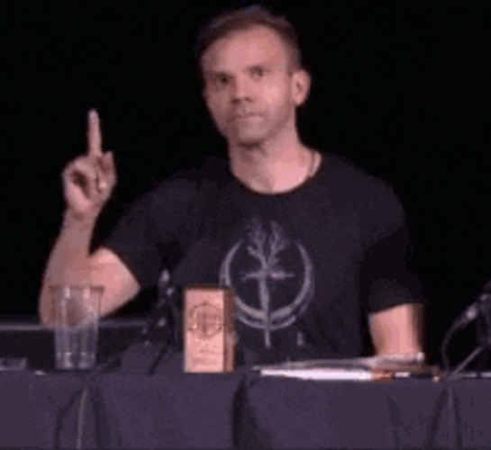 Annoyed Man Signs Anotha One GIF