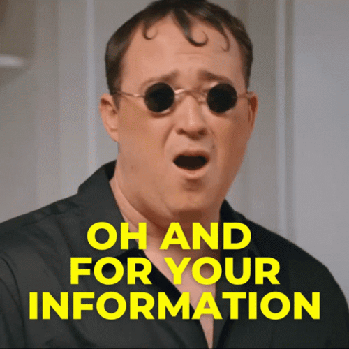 Annoyed Shane Gillis For Your Information498 X 498 GIF