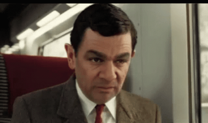 Annoying Mr Bean Waiting GIF