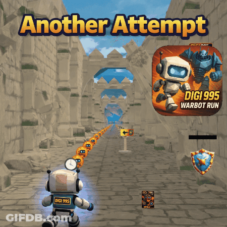 Another Attempt Game With Robot GIF