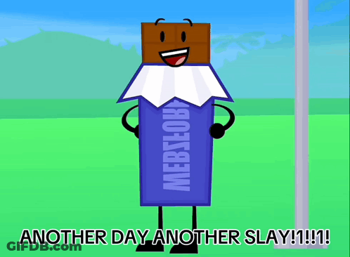 Another Day Another Slay With A Cartoon Character GIF