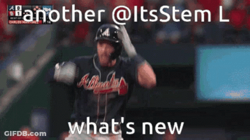 Another @Itsstem L What 'S New Written In White GIF