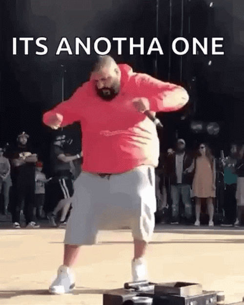Another One Dj Khaled Dancing Pink Hoodie GIF