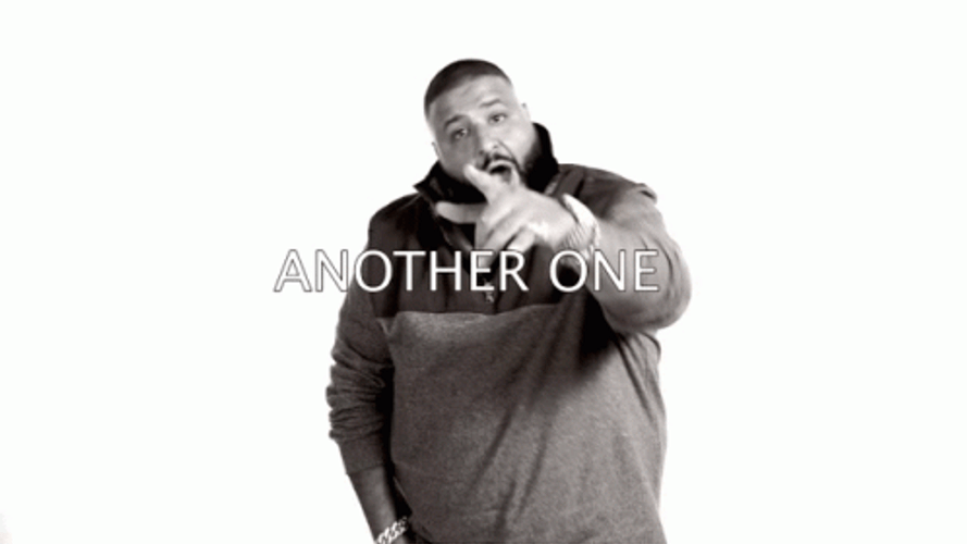 Another One Dj Khaled Duplicating Image GIF