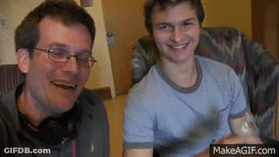 Ansel Elgort Cool Eyebrows Moving GIF