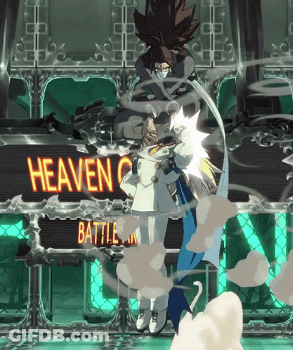 Answer Guilty Gear Air Throw GIF