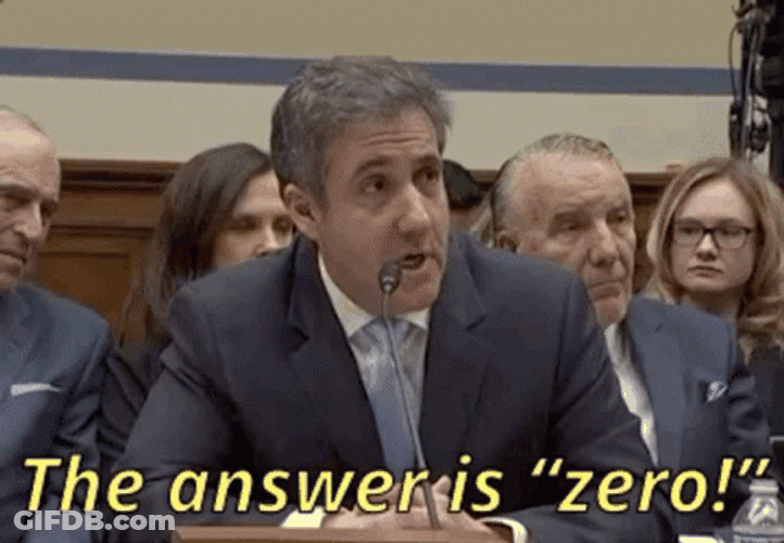 Answer Is Zero By Michael Cohen GIF