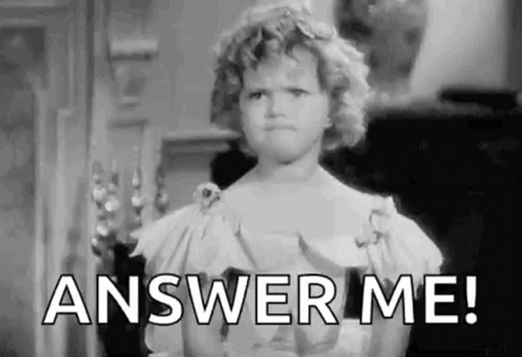 Answer Me Angry Girl GIF