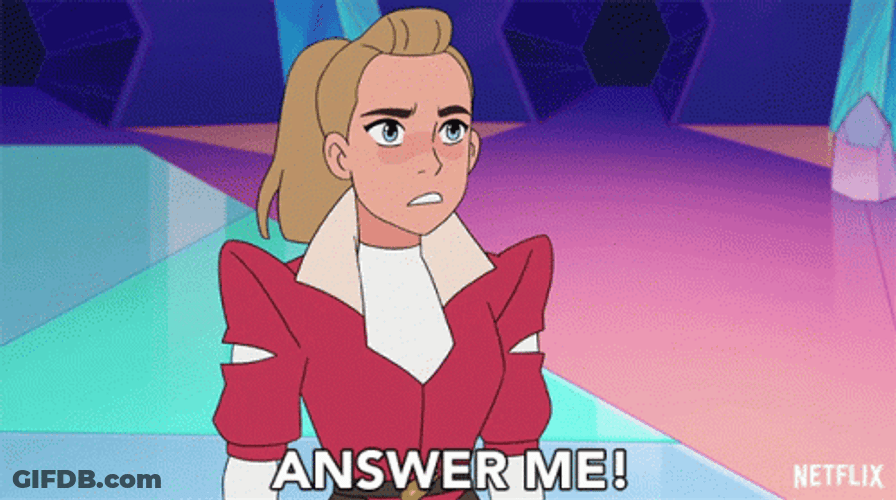 Answer Me Angry She Ra GIF