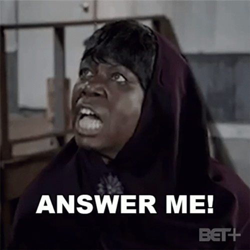Answer Me Ruthless Marva GIF