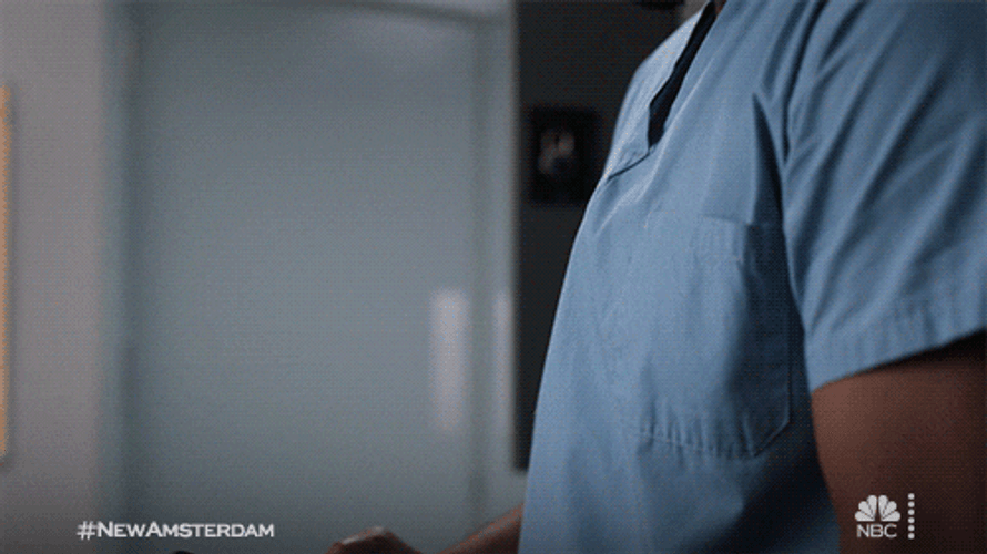 Answering Phone Call New Amsterdam GIF