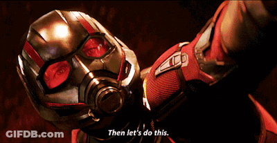 Ant Man Says Then Let's Do This GIF