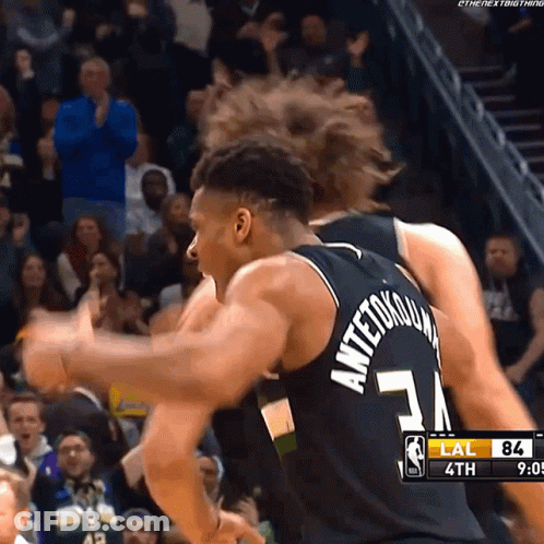 Antetokounmpo Is Number 7 On The Bucks GIF