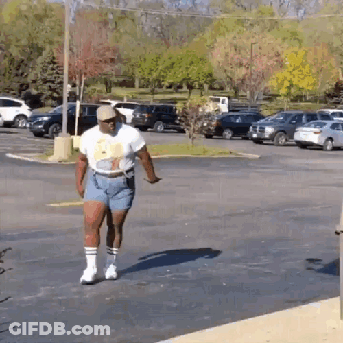 Anthony Adams Entering A Building GIF