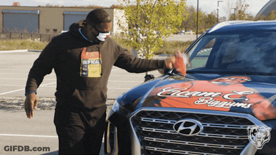 Anthony Adams Wiping A Car Hoodie GIF