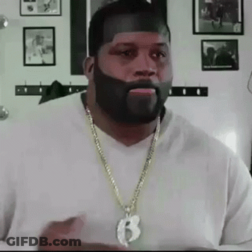 Anthony Adams With Fake Beard GIF