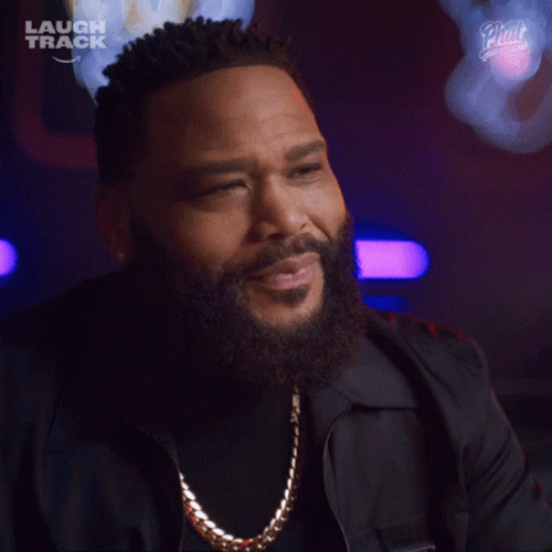 Anthony Anderson Laughing Then Crying GIF