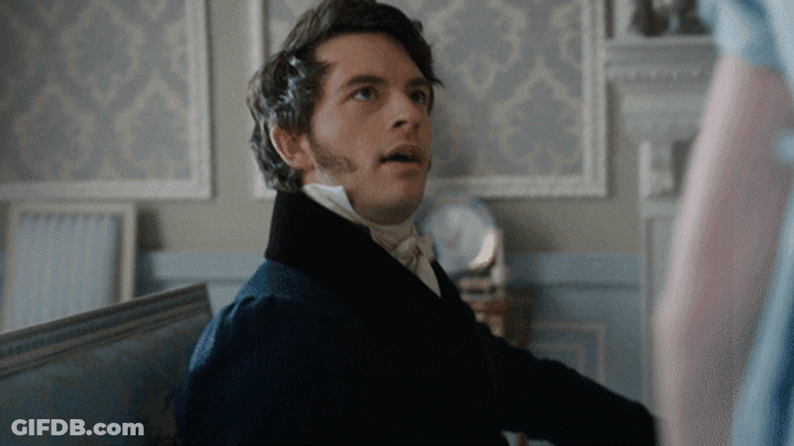 Anthony Bridgerton Saying How Wonderful GIF