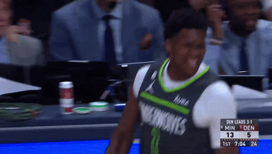 Anthony Edwards Early Lines For Game GIF