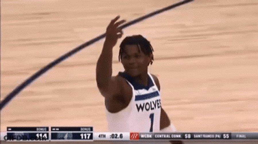 Anthony Edwards Ready Mvp Post Game GIF